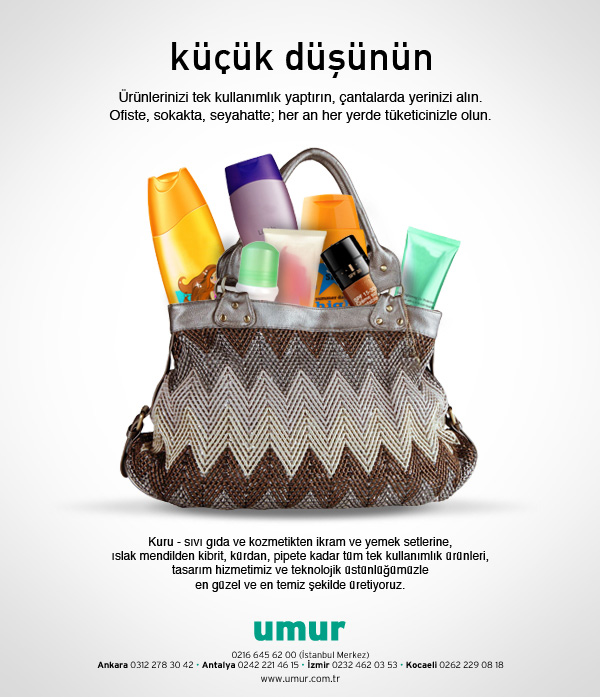 Umur Basım reklam çalışması