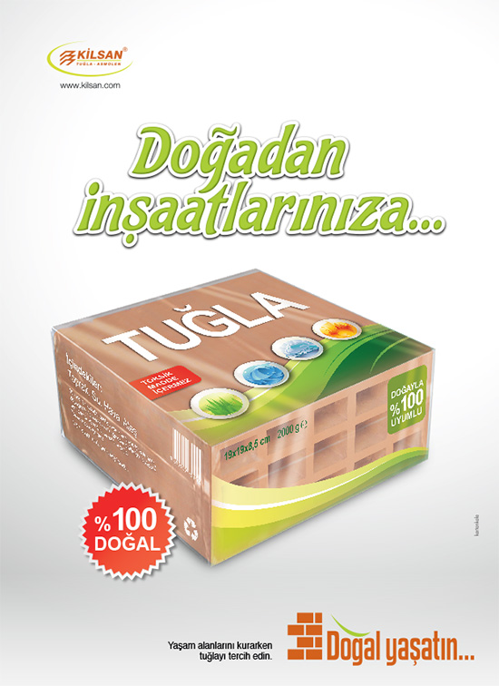 Kilsan reklam kampanyası dergi ilanı
